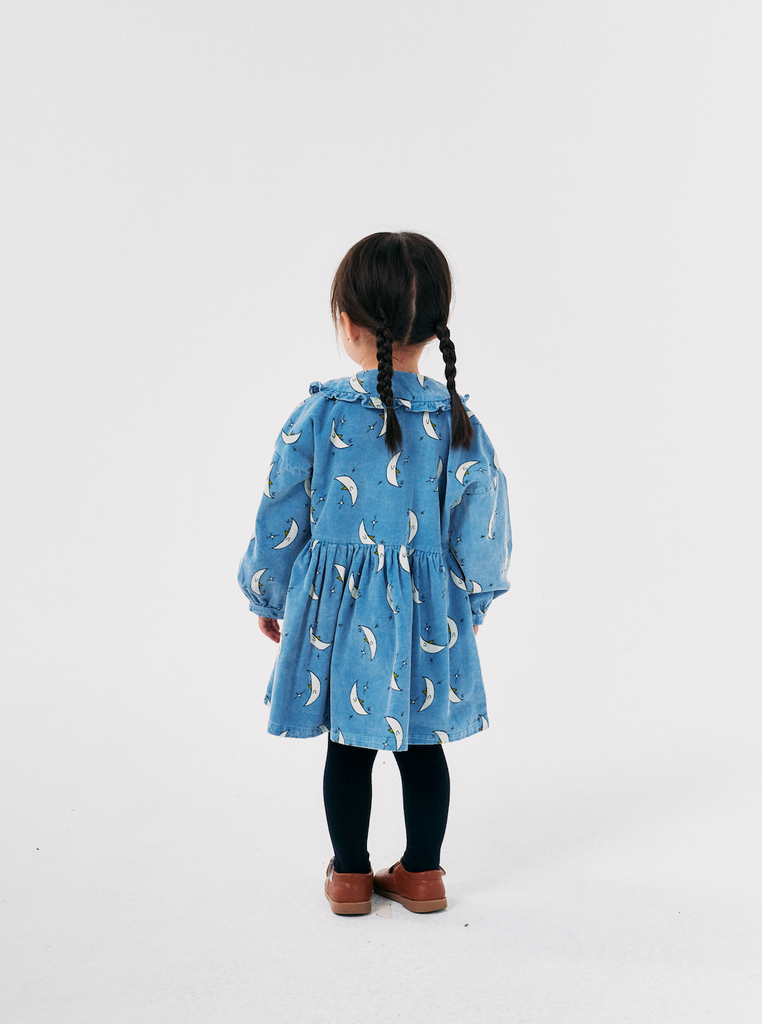 Beneath the Moon Corduroy Dress by Bobo Choses