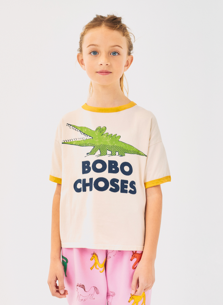 Talking Crocodile T-Shirt by Bobo Choses