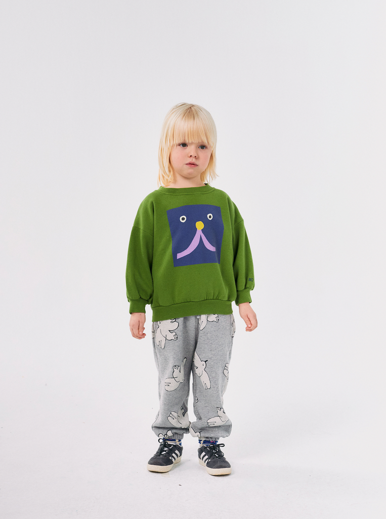 Funny Face Sweatshirt by Bobo Choses