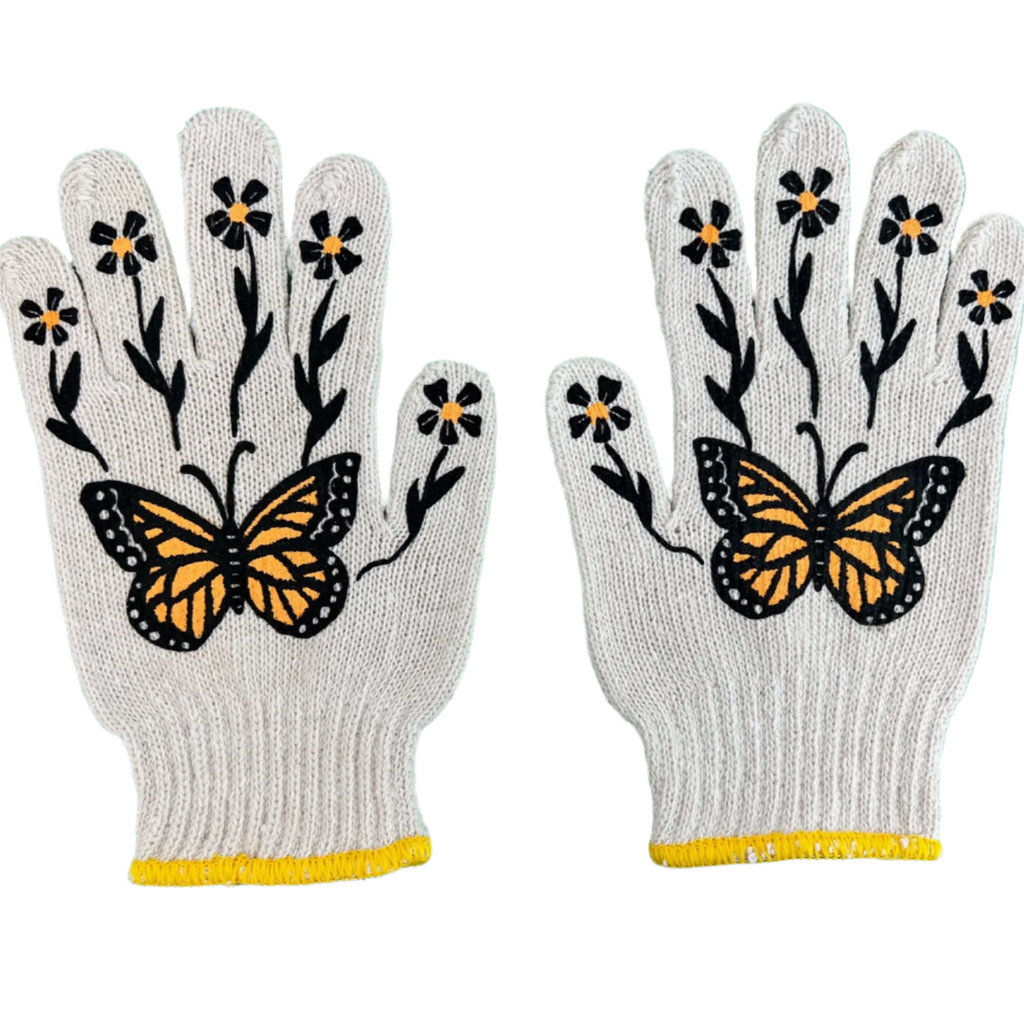 Monarch Gardening Gloves by My Little Belleville