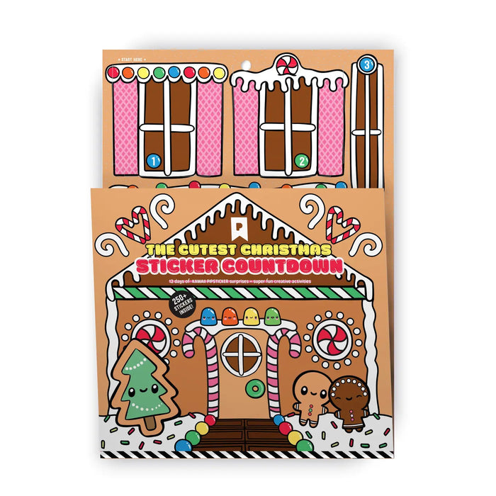 Kawaii Christmas Sticker Advent Calendar by Pipsticks