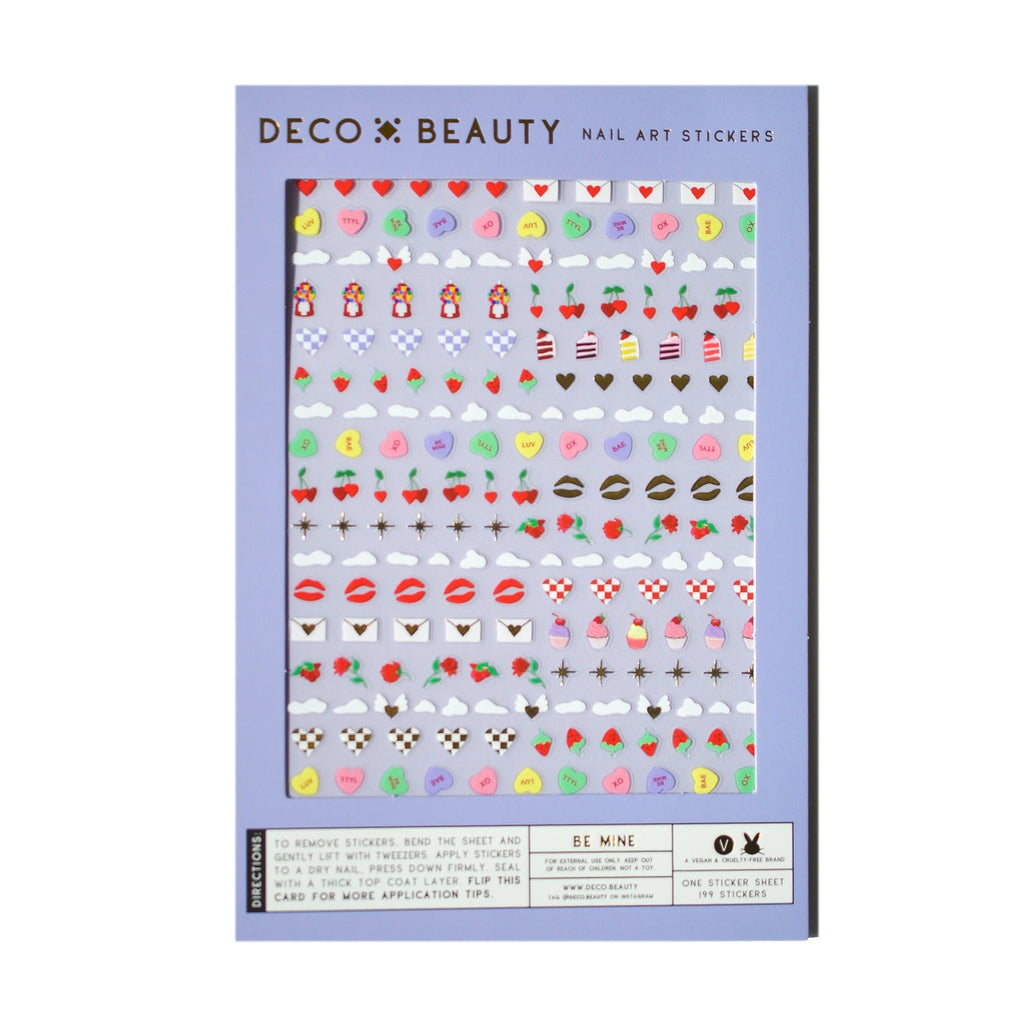 Be Mine Nail Stickers by Deco Beauty