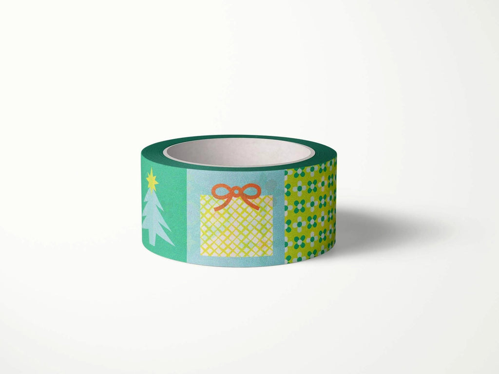 Holiday Block Washi Tape 25mm by My Darlin'