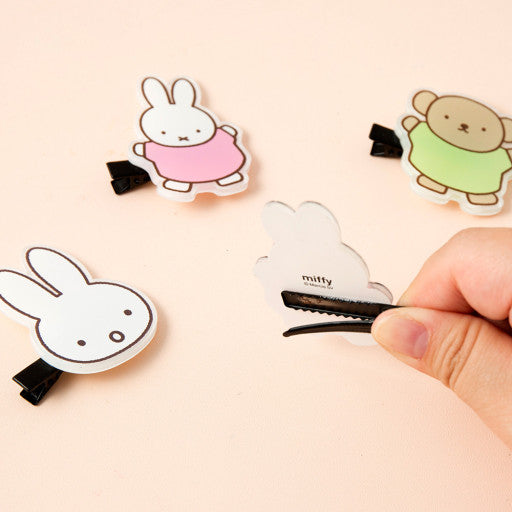 Miffy Hair Clip Set by K-Wonderland