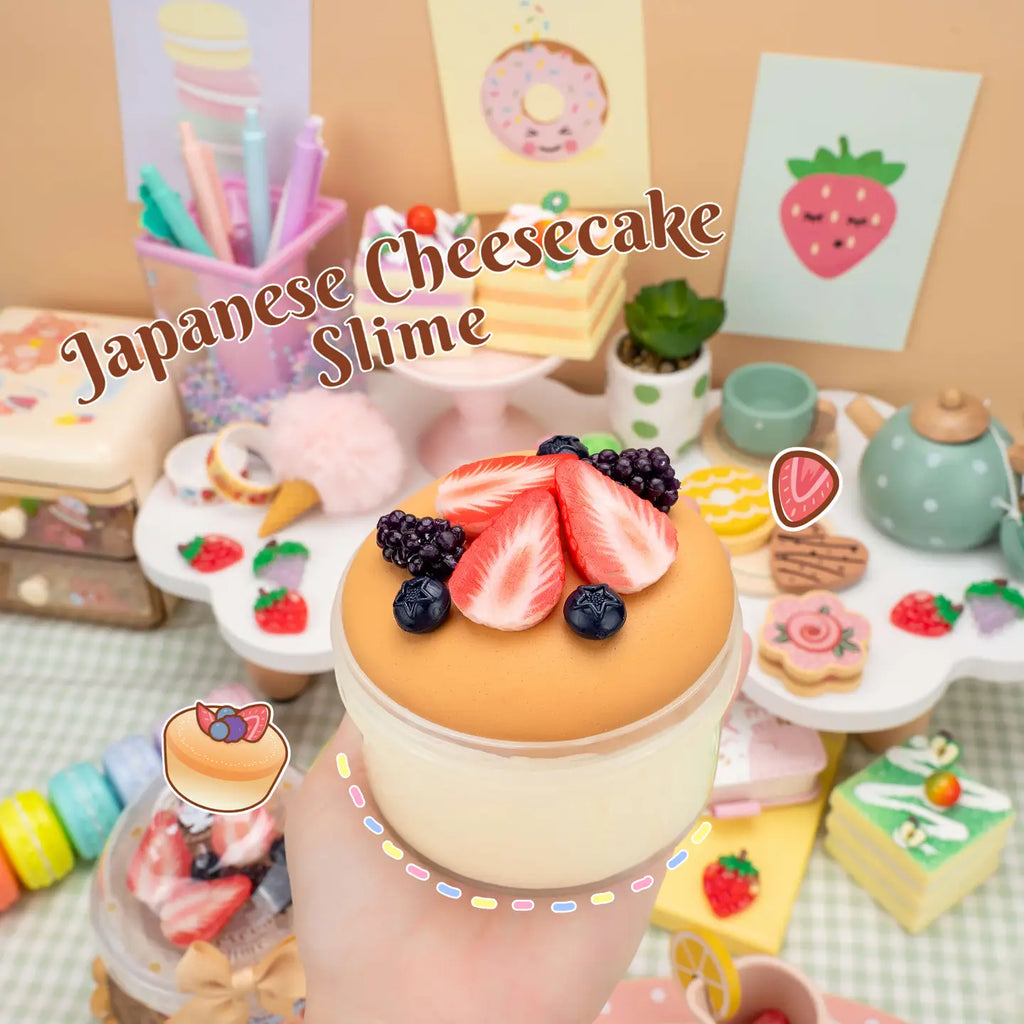 Japanese Cheesecake Slime by The Kawaii Company