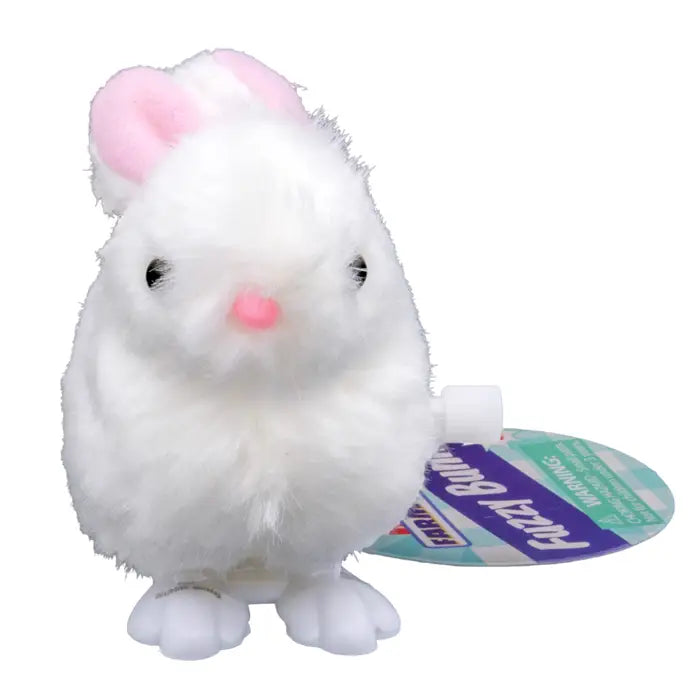 Fuzzy Bunny Wind-Up Toy by Toysmith