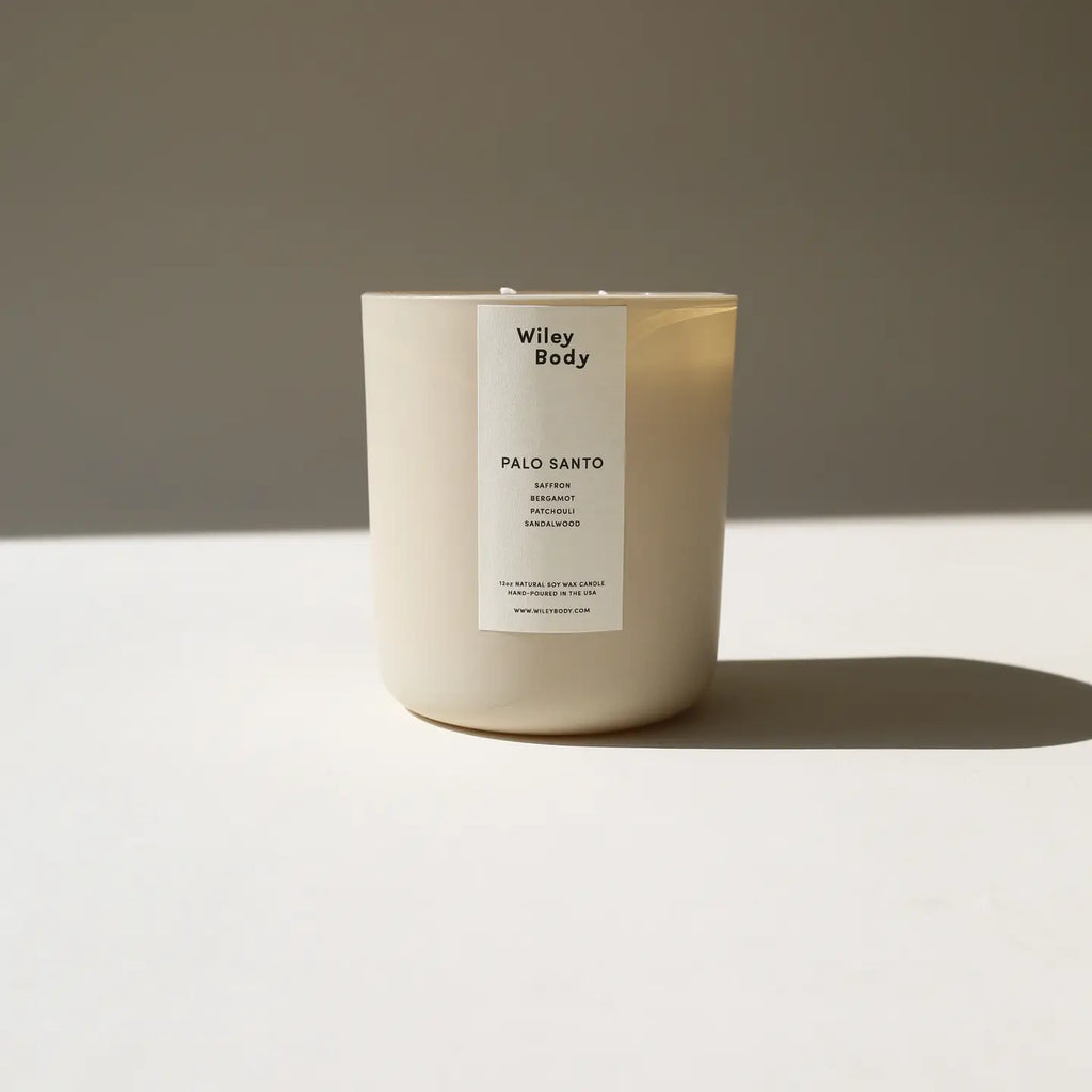 The Candle- Palo Santo by Wiley Body