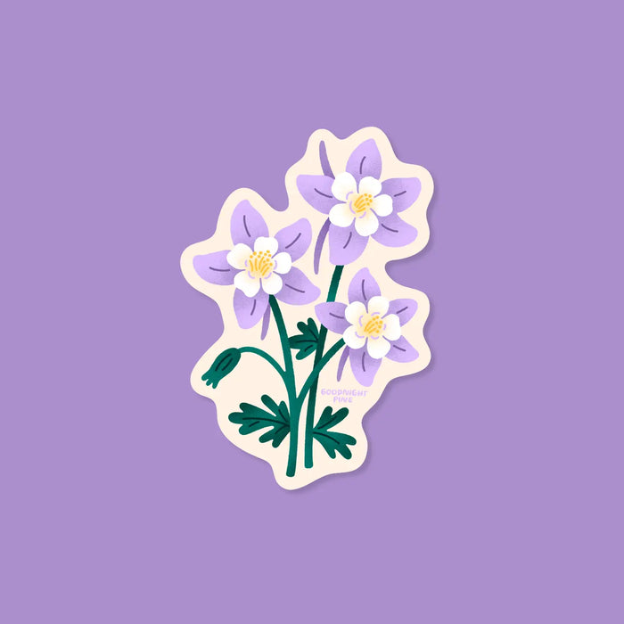 Columbine Sticker by Goodnight Pine