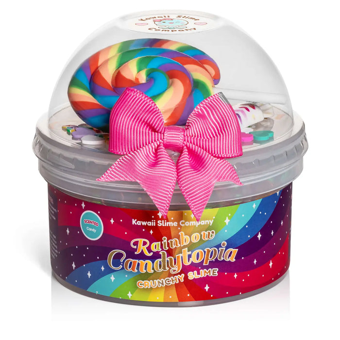 Rainbow Candytopia Crunchy Slime by The Kawaii Company