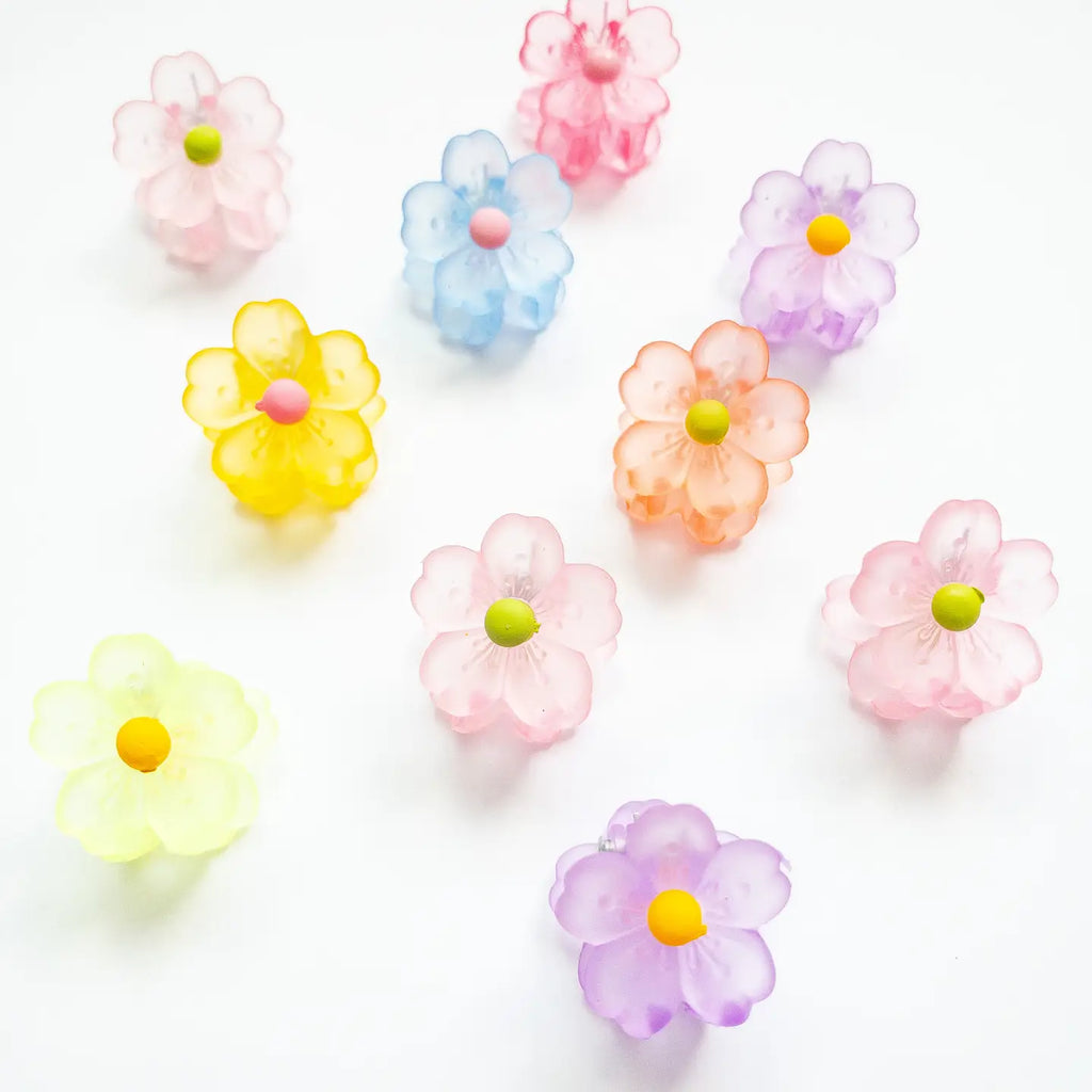 Sakura Flower Hair Clips by Eggy Cakes