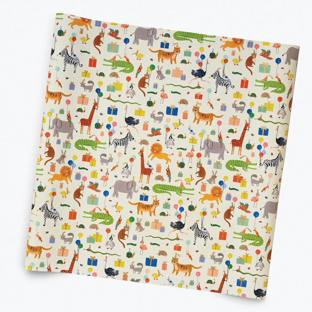 Party Animals Wrapping Paper by Rifle Paper Co.