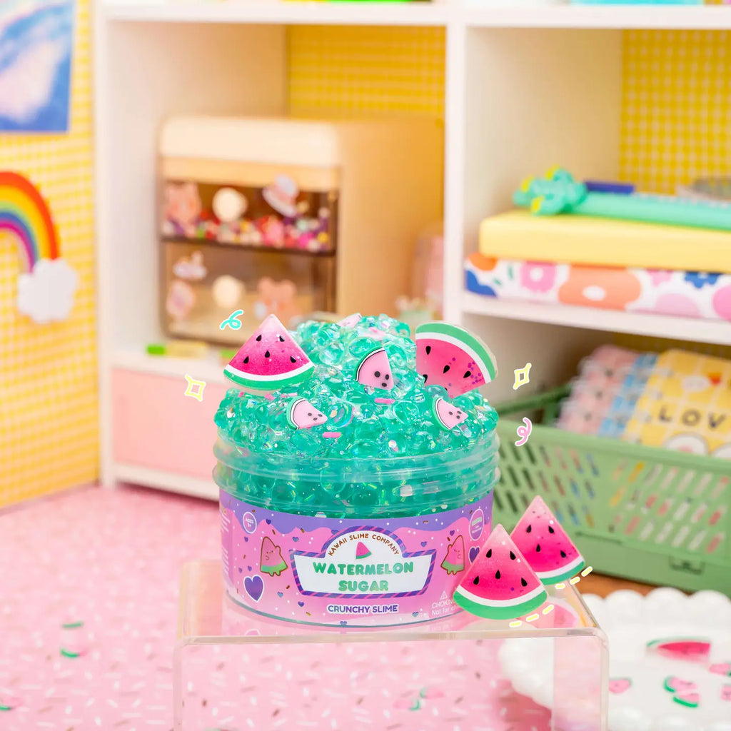 Watermelon Sugar Fishbowl Bingsu Slime by The Kawaii Company