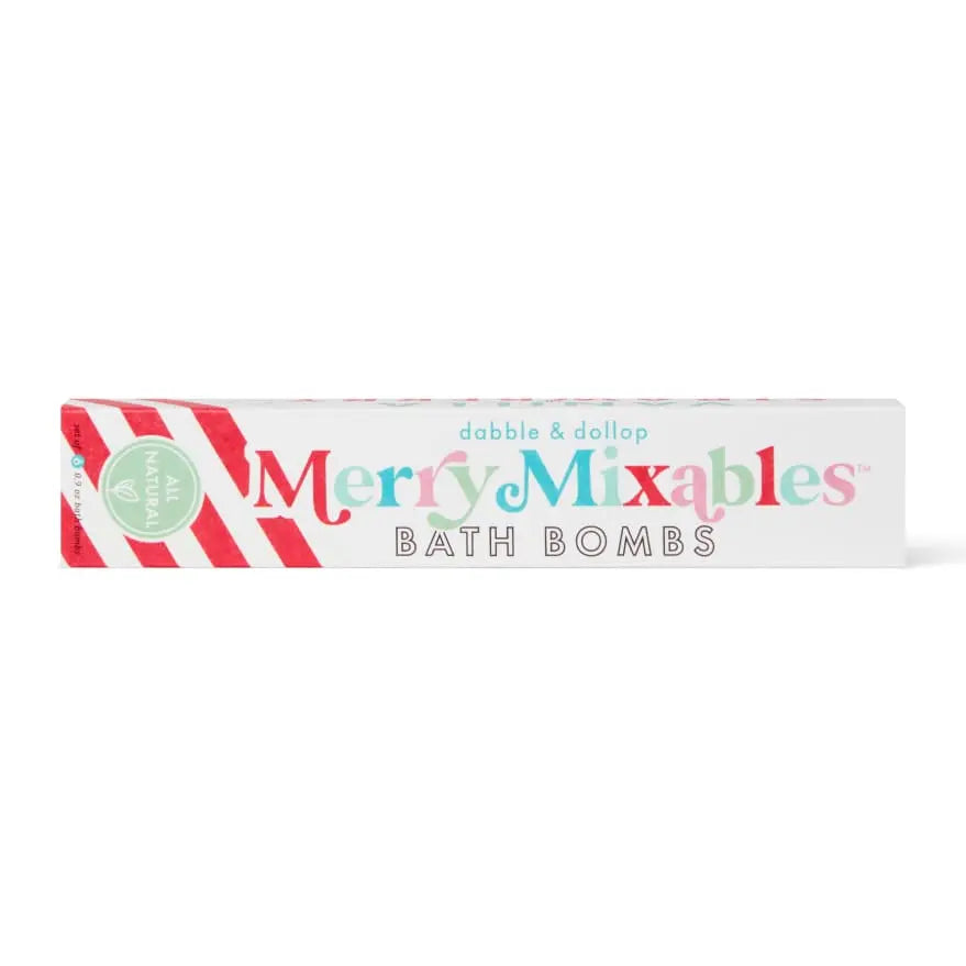 Merry Mixables Mini Bath Bombs by Dabble & Dollop