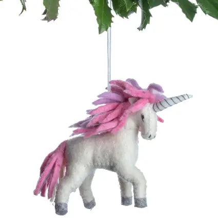 SALE Magical Unicorn Ornament by Silk Road Bazaar