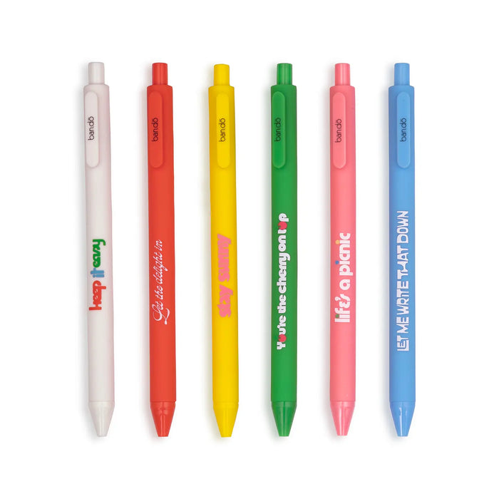 Write On Gel Pen Set by ban.dō