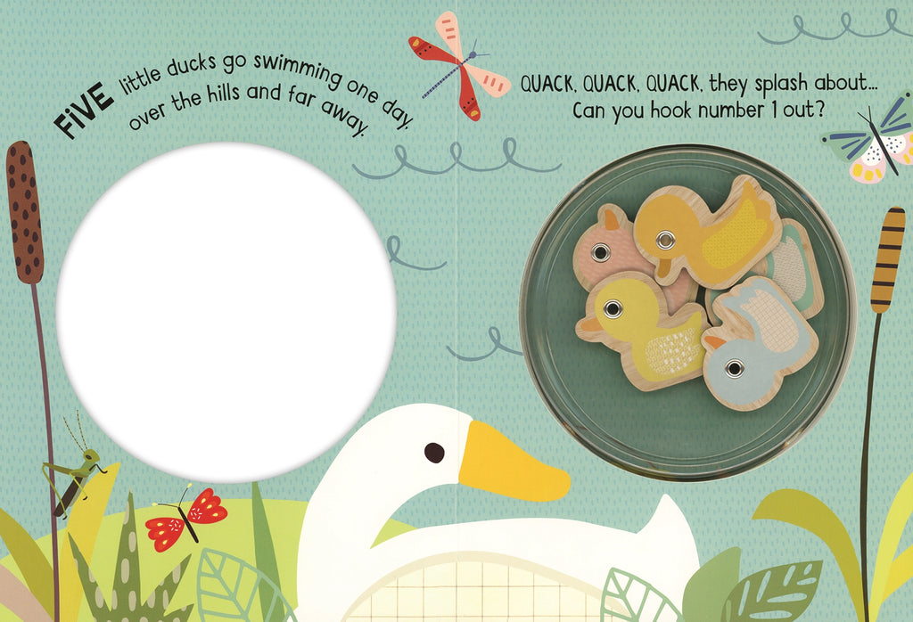 5 Little Ducks - Magnet Game Book by Kane Miller