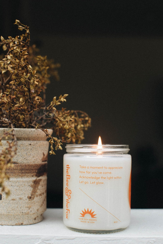 SALE Look At You Glow No.1 - Sandalwood Candle by The Bee & The Fox