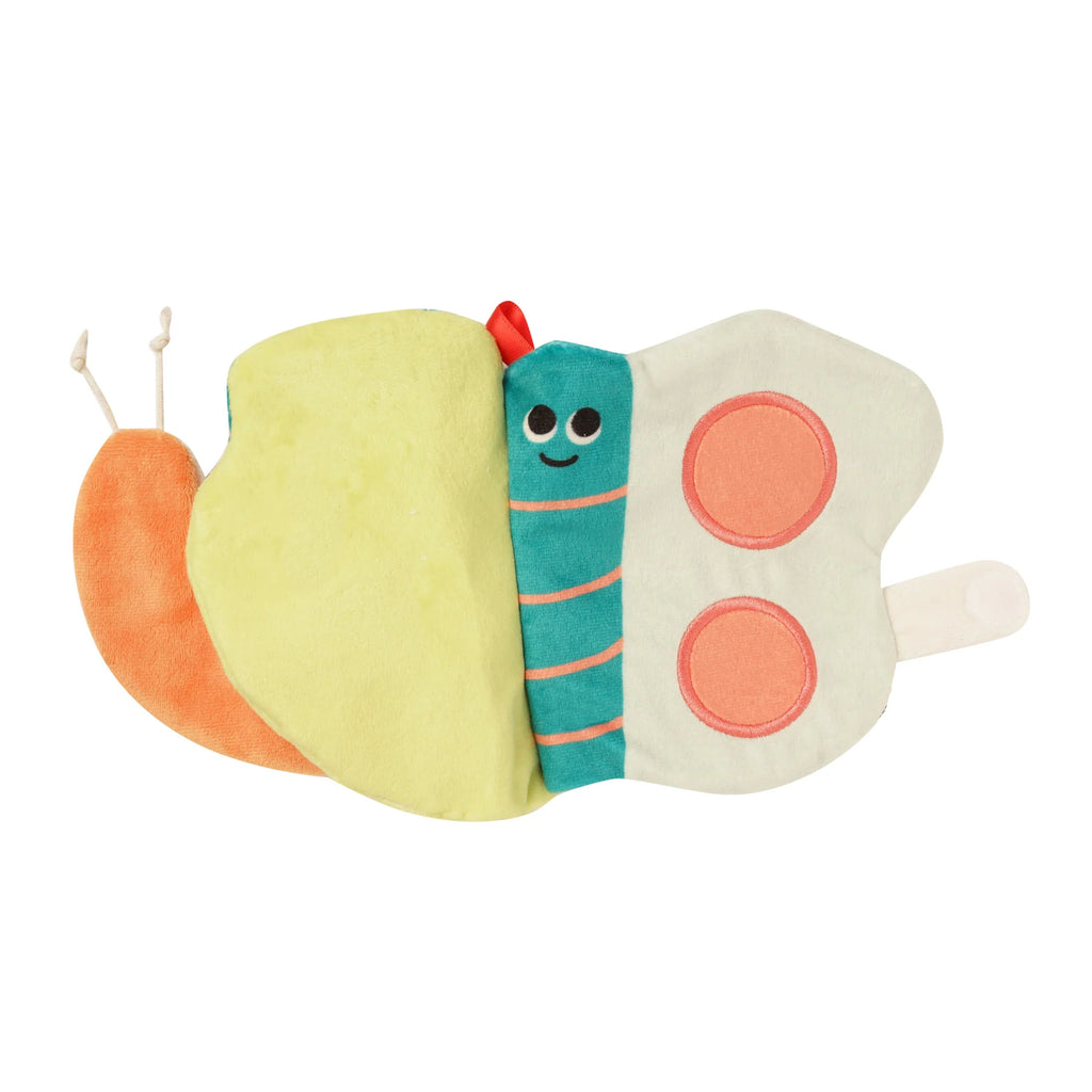 Silly Snail Sensory  Soft Book by Manhattan Toy