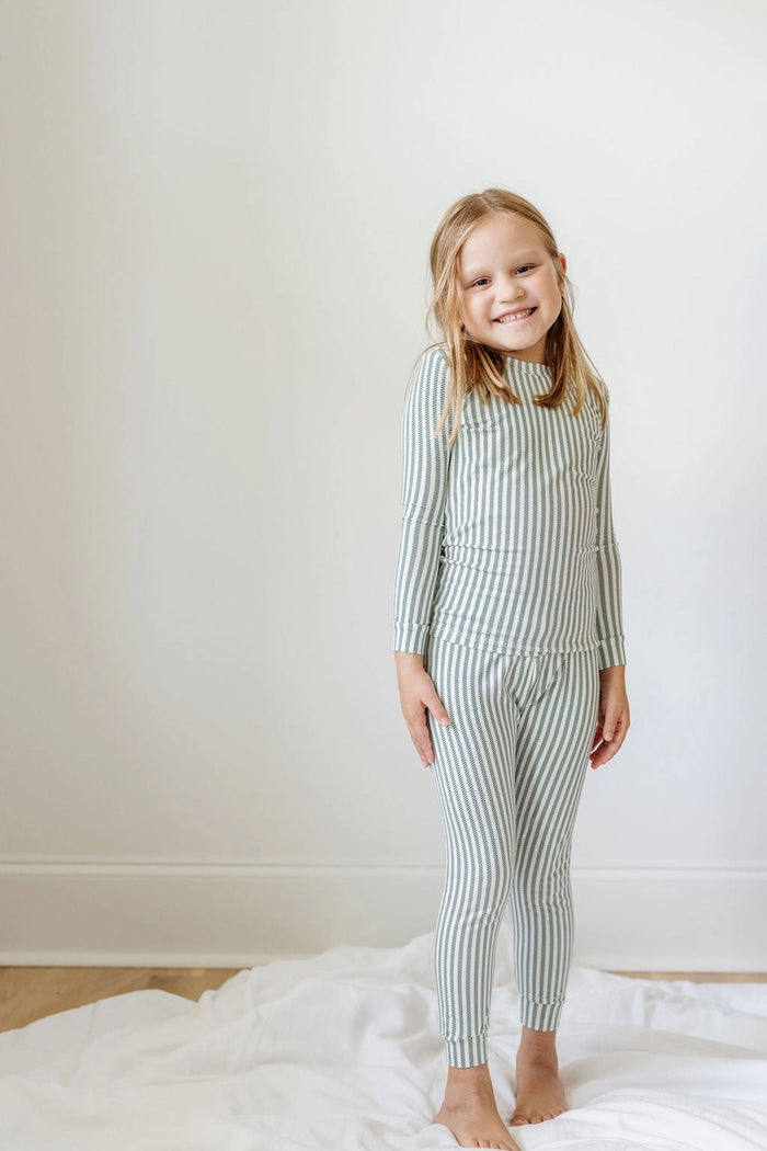 Ticking Pine PJ Set by Plain Jane