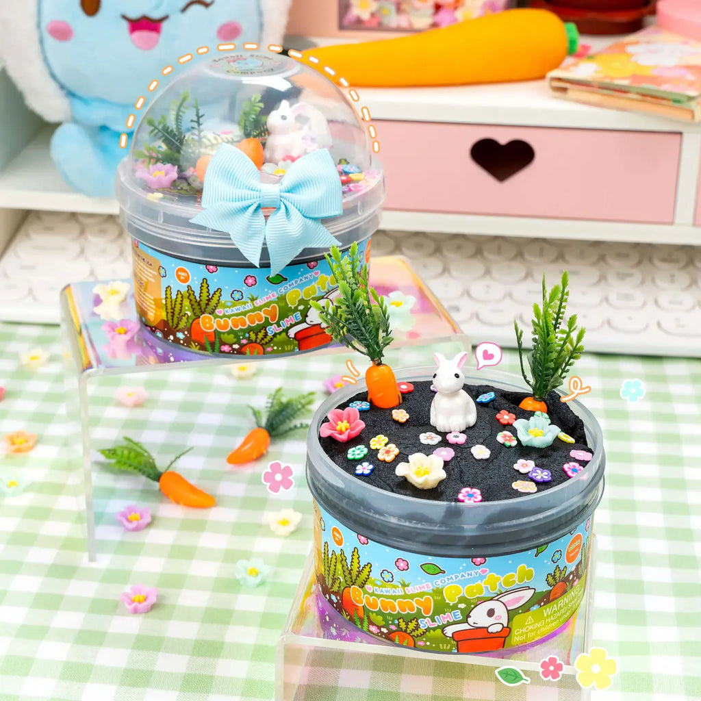 Bunny Patch Cloud-Dough Slime by Kawaii Slime Company