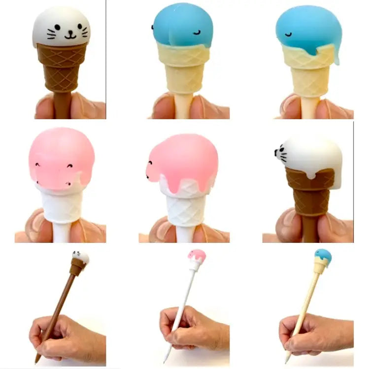 Ice Cream Animal Gel Pen by BCmini