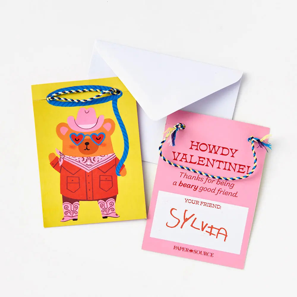 Cowbear Valentine's Cards by Paper Source