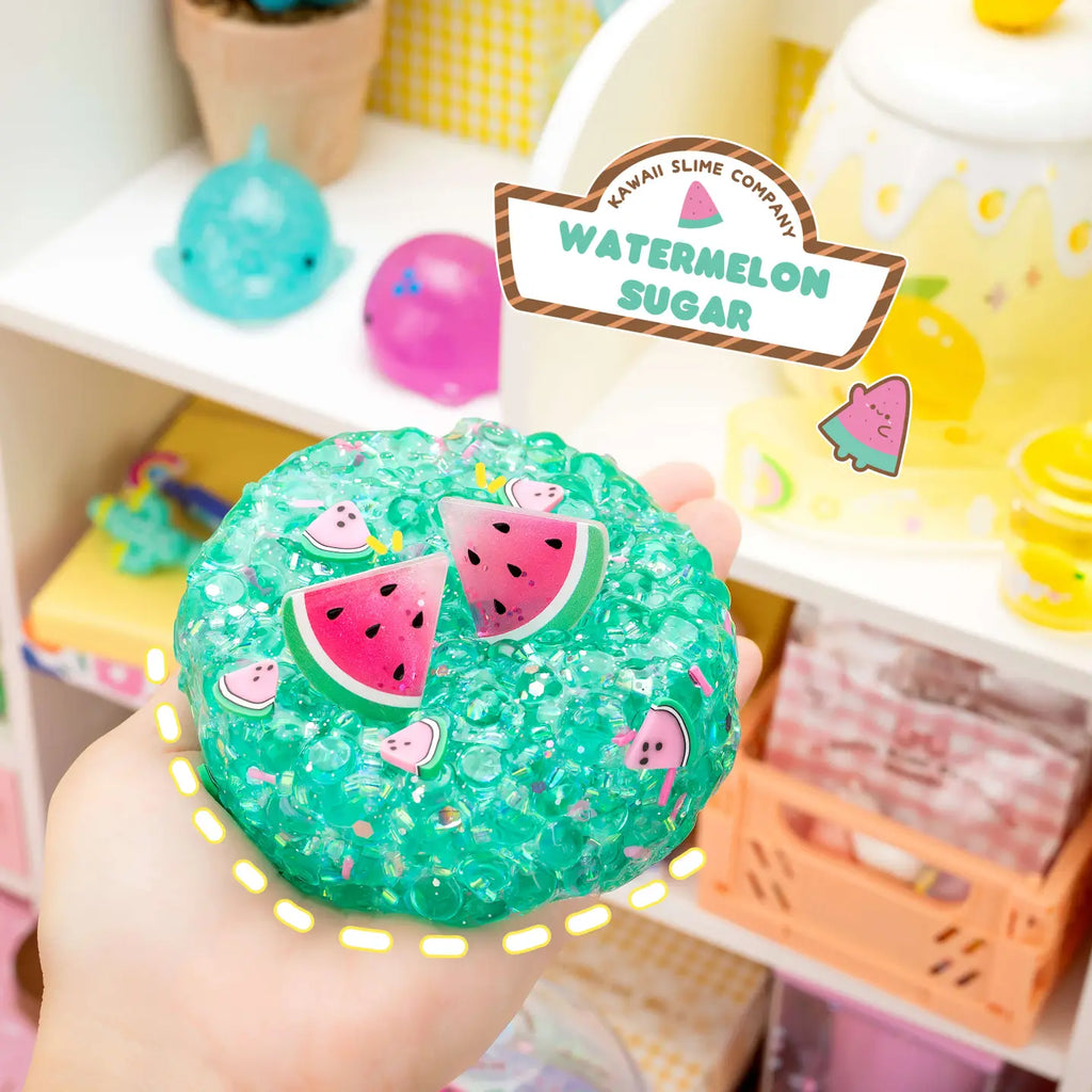 Watermelon Sugar Fishbowl Bingsu Slime by The Kawaii Company