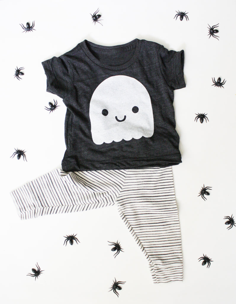 Kawaii Ghost Baby + Kids + Adult Tee