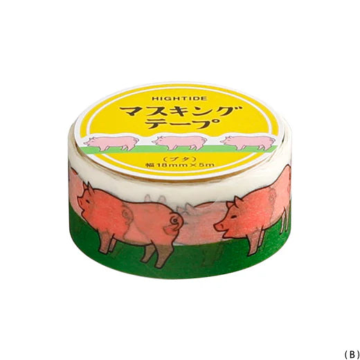 Pig Retro Masking Tape by Hightide USA