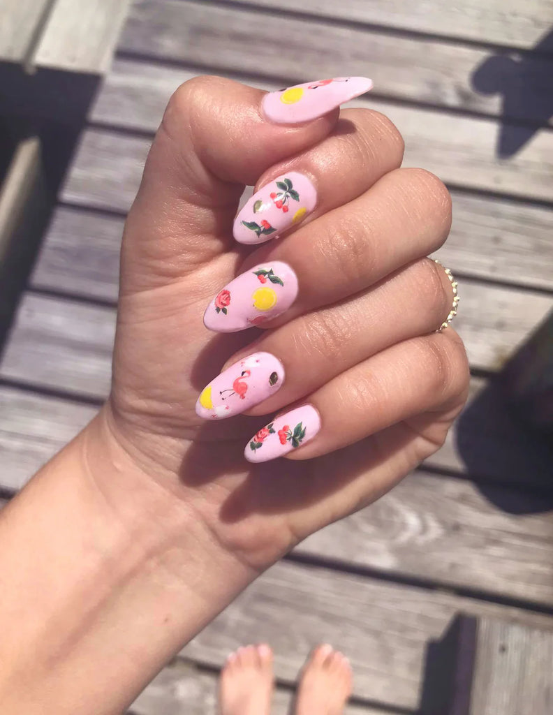 Pink Pony Club Nail Art Stickers by Deco Beauty