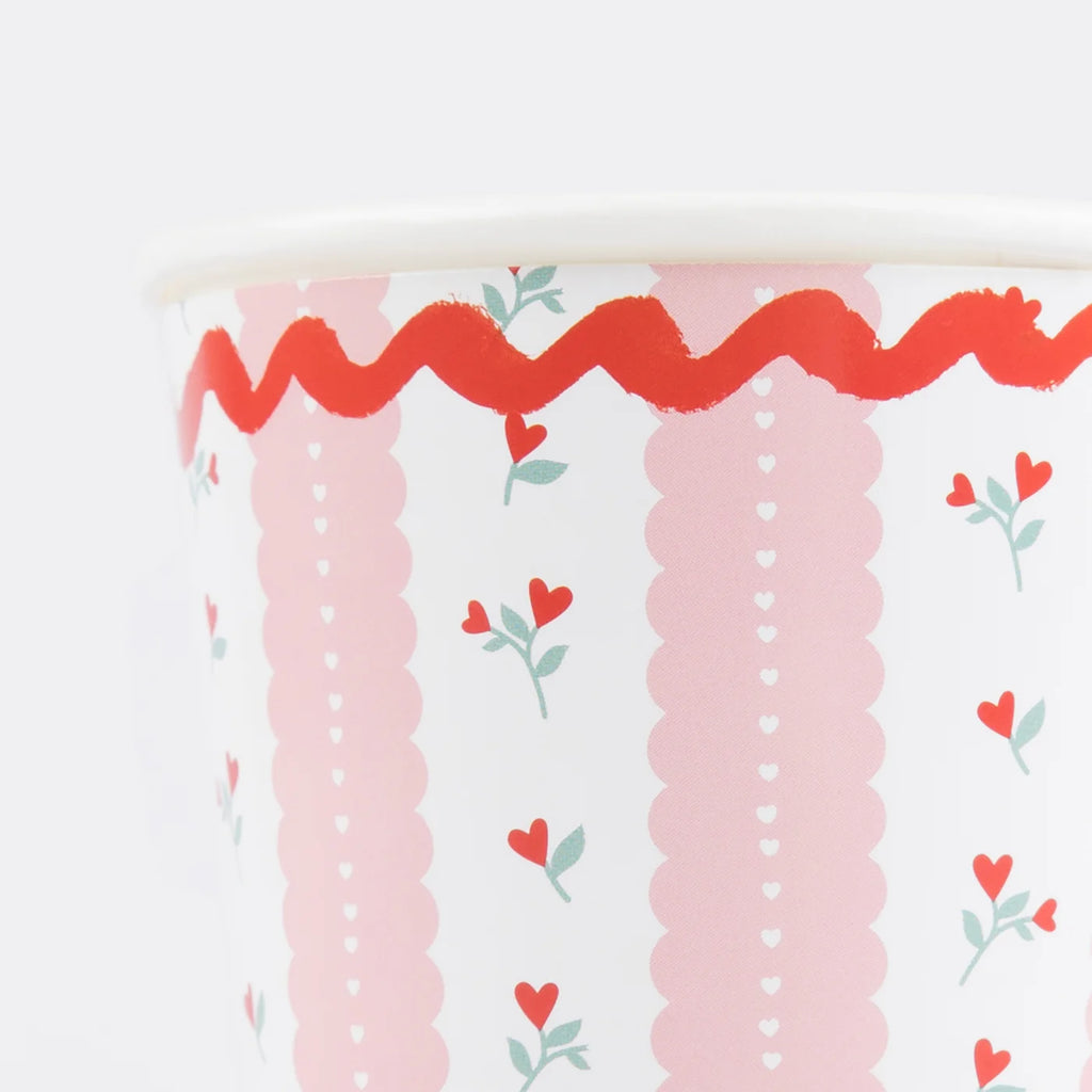 Vintage Rose Cups by Meri Meri