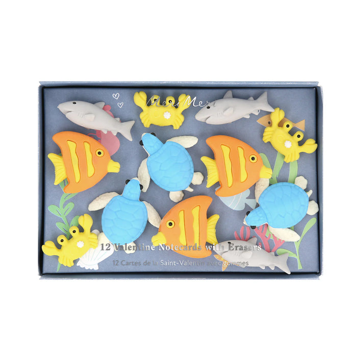 Under the Sea Valentine's Cards by Meri Meri