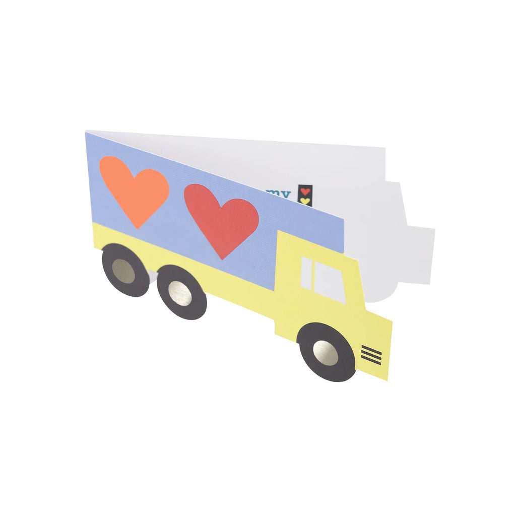 Truck Valentine's Card Set by Meri Meri