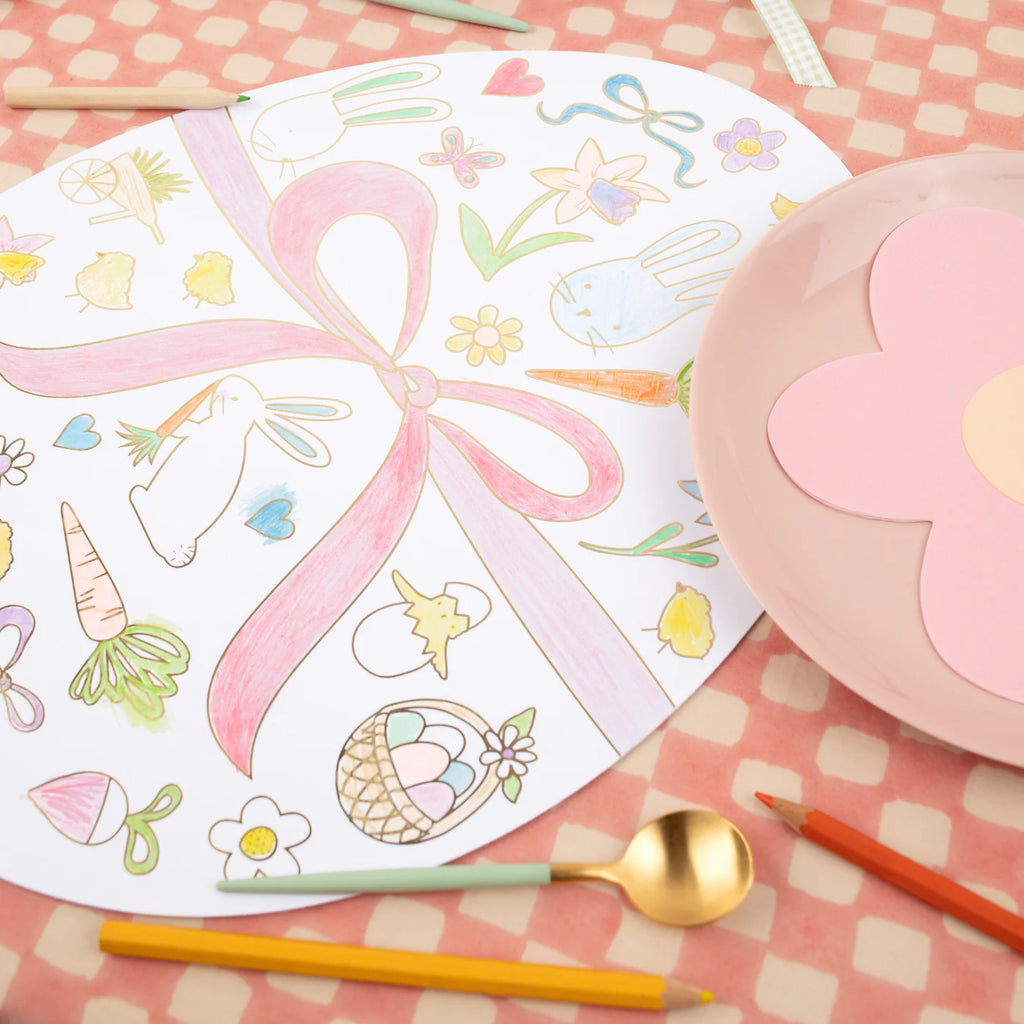 Easter Coloring Placemats by Meri Meri