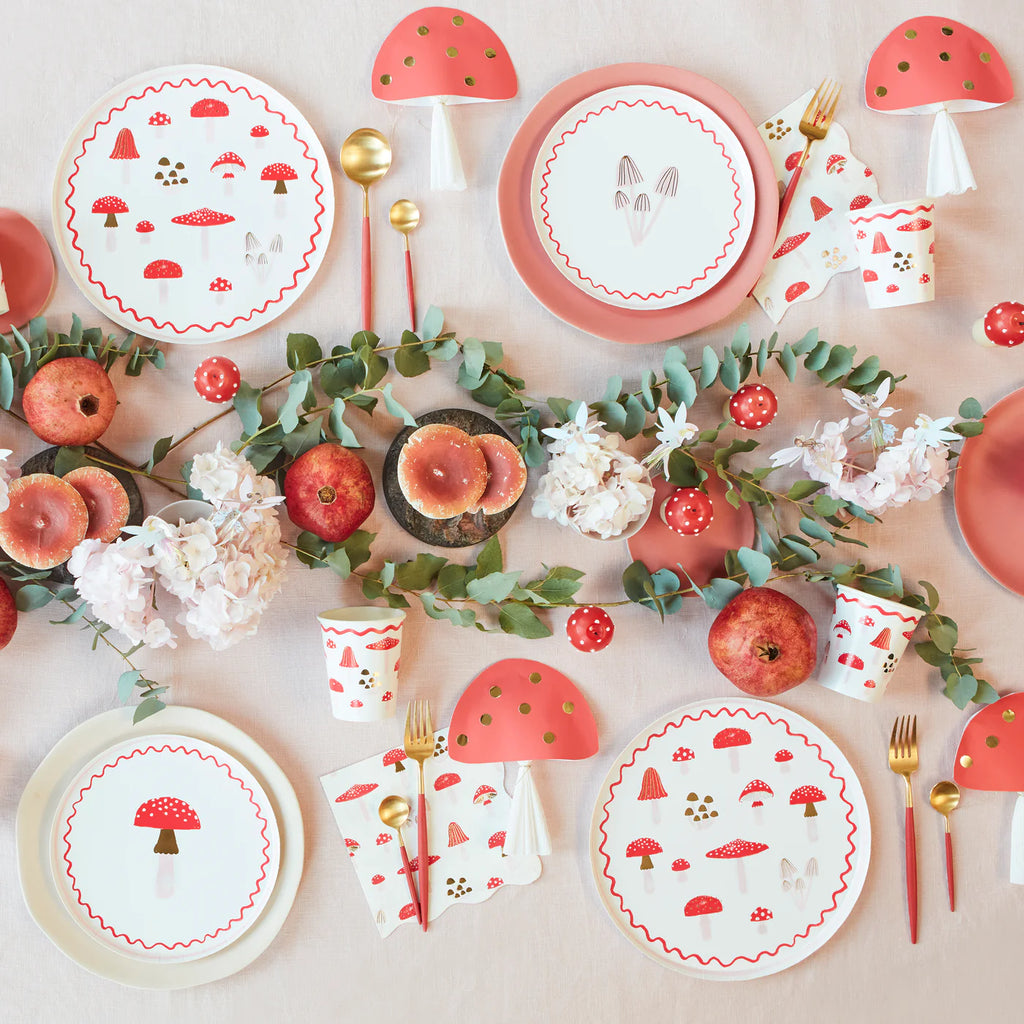 Merry Mushroom Cups by Meri Meri