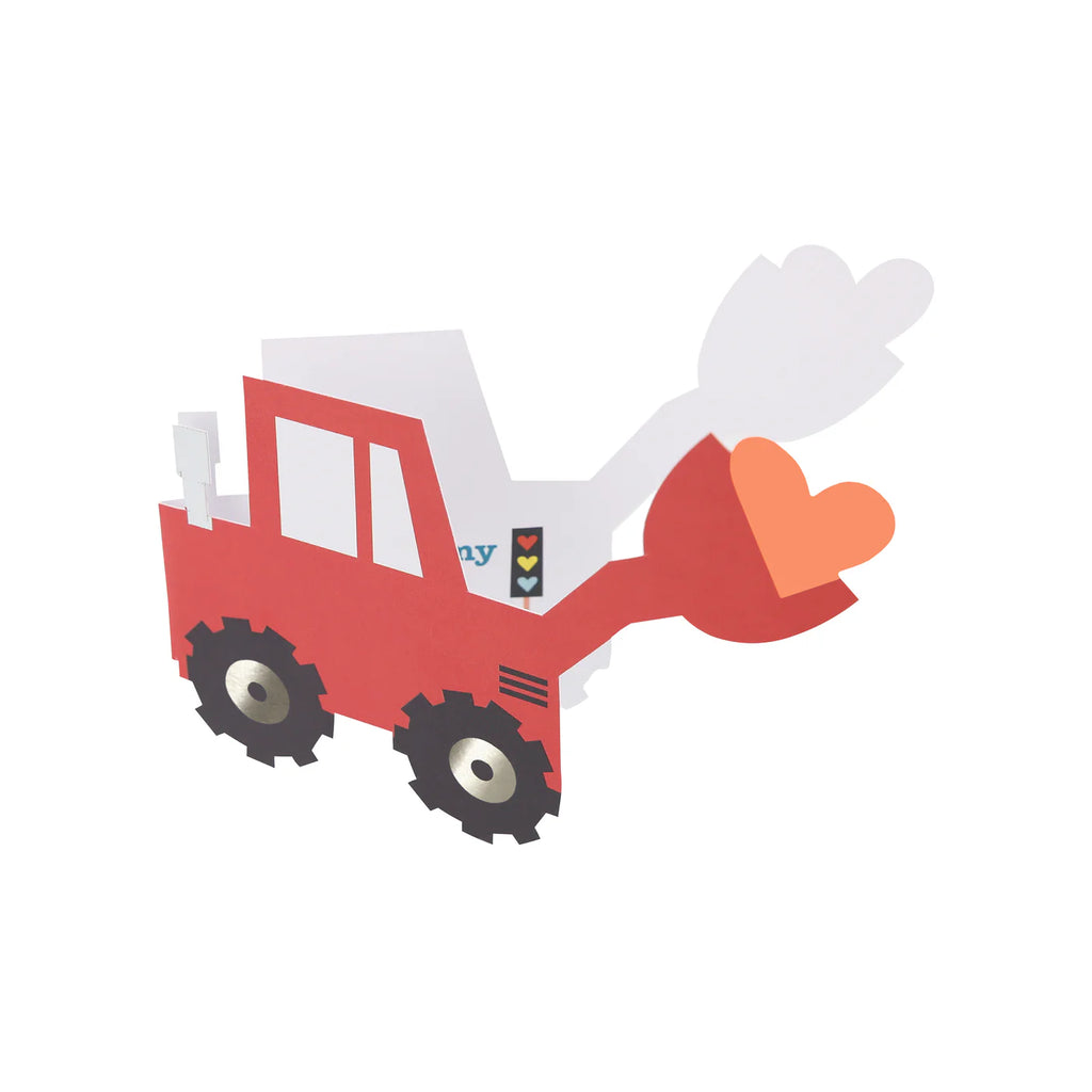 Truck Valentine's Card Set by Meri Meri