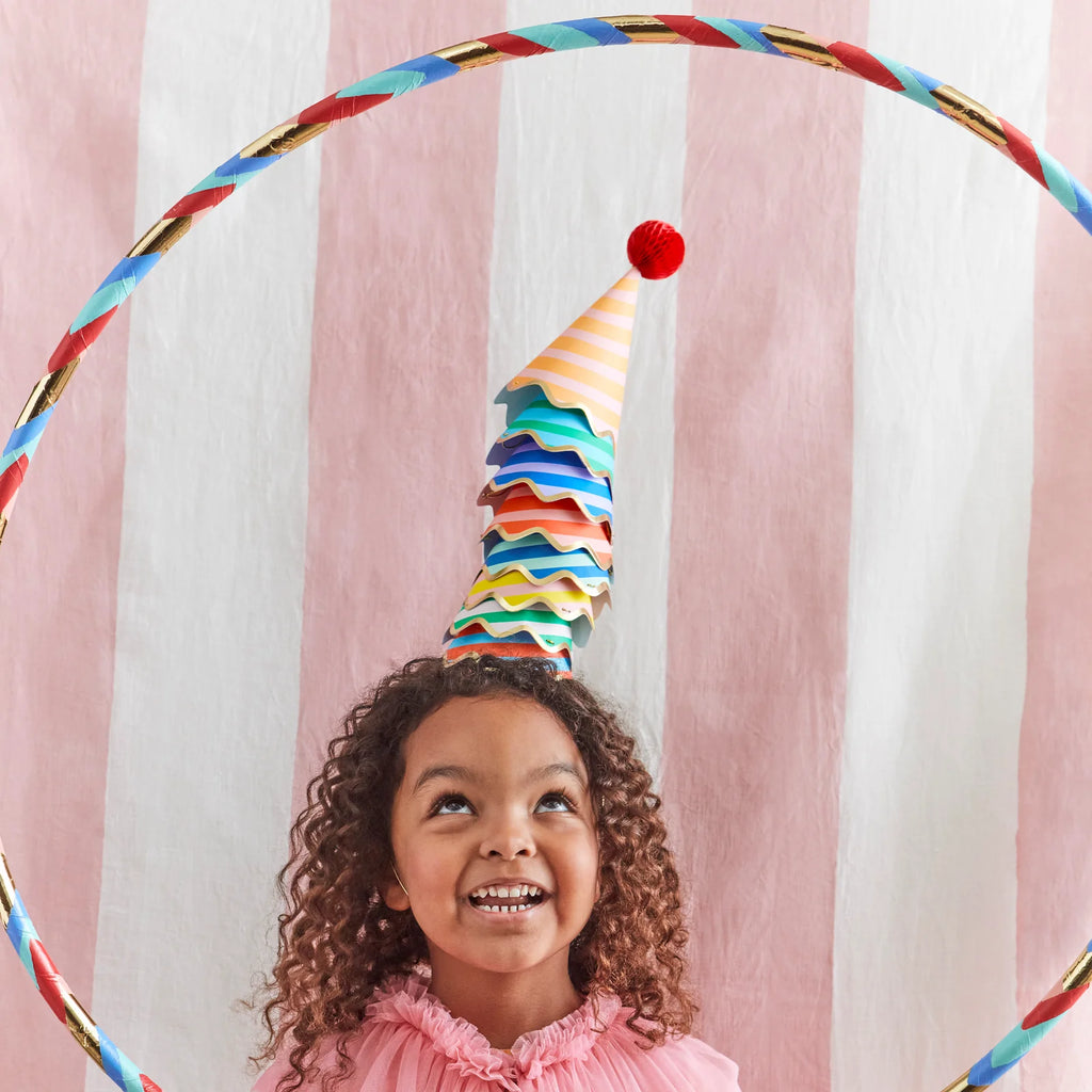 Stripe Party Hats by Meri Meri