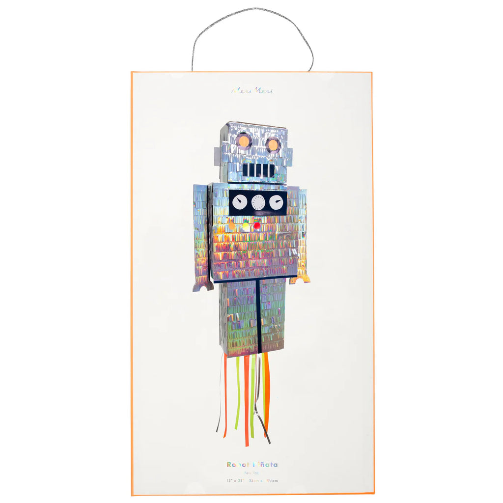 Robot Party Pinata by Meri Meri