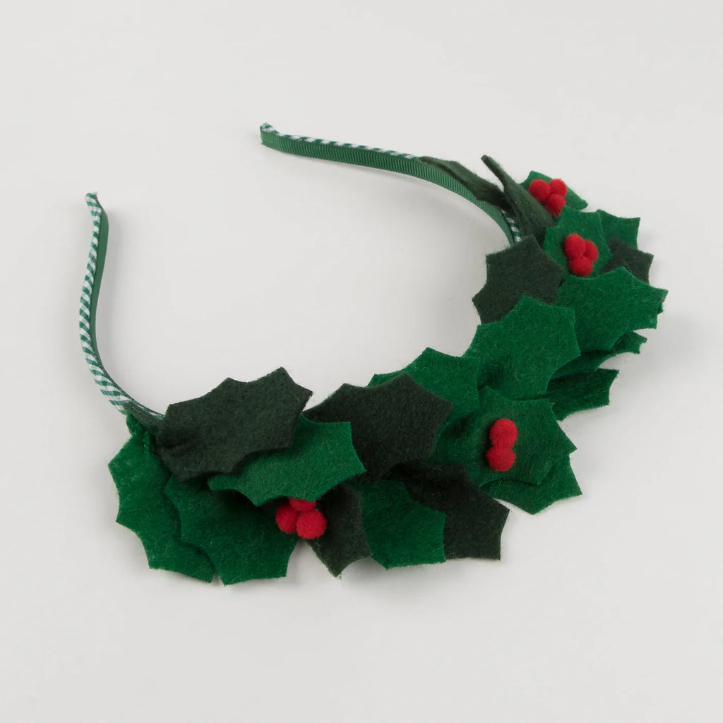 Felt Holly Headband by Meri Meri