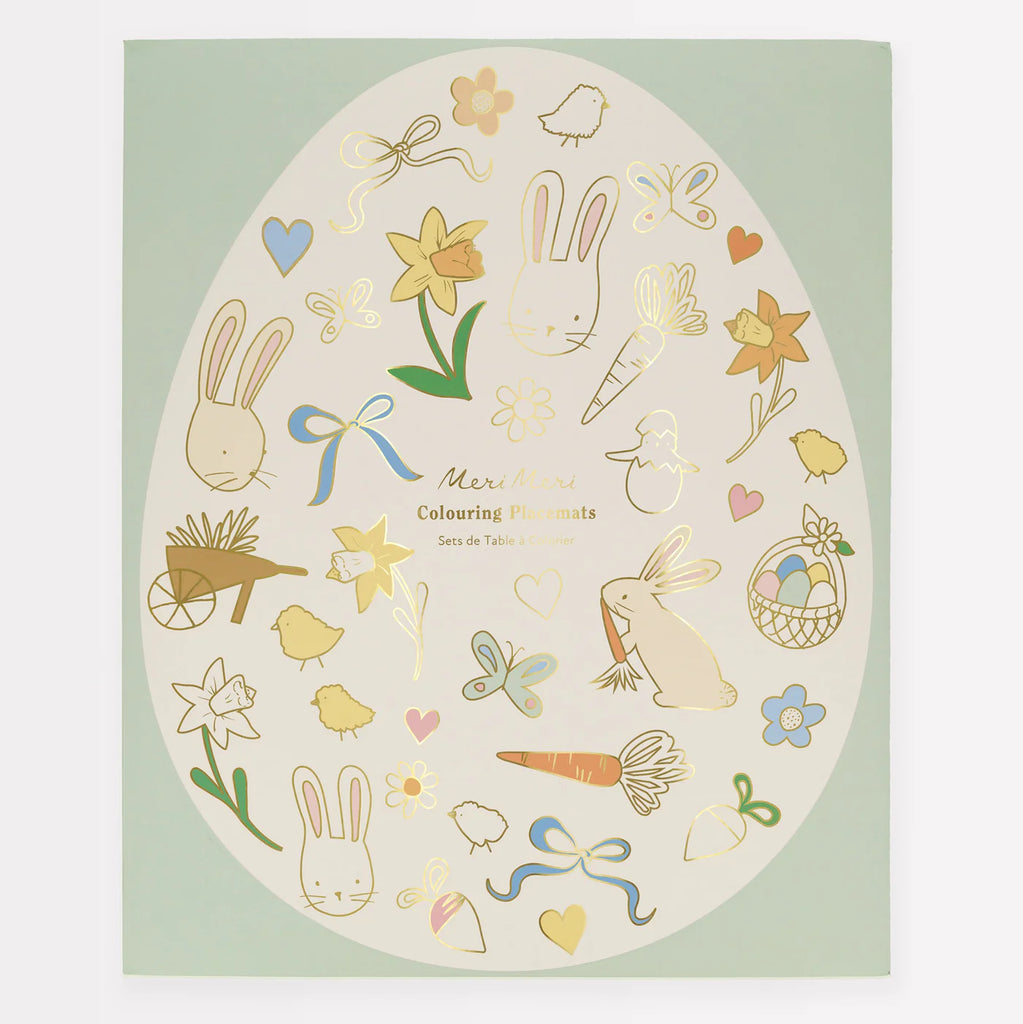 Easter Coloring Placemats by Meri Meri