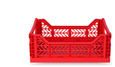 Medium Folding Crate (More Colors) by Aykasa