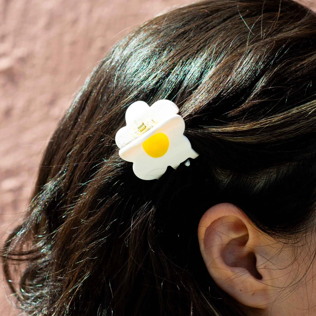 Mini Flower Hair Claw Clip by Jenny Lemons