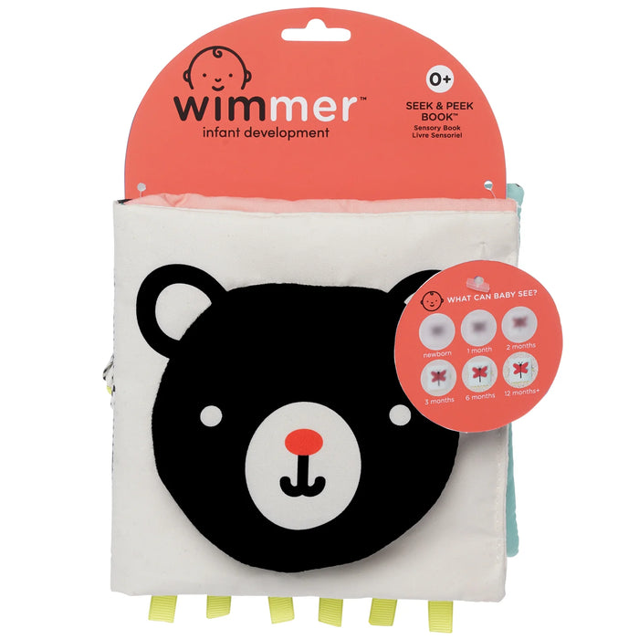 Wimmer Peek & Seek Soft Book by Manhattan Toy