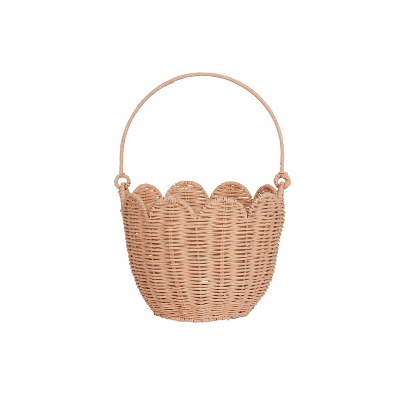 Rattan Tulip Basket (More Colors) by Olli Ella