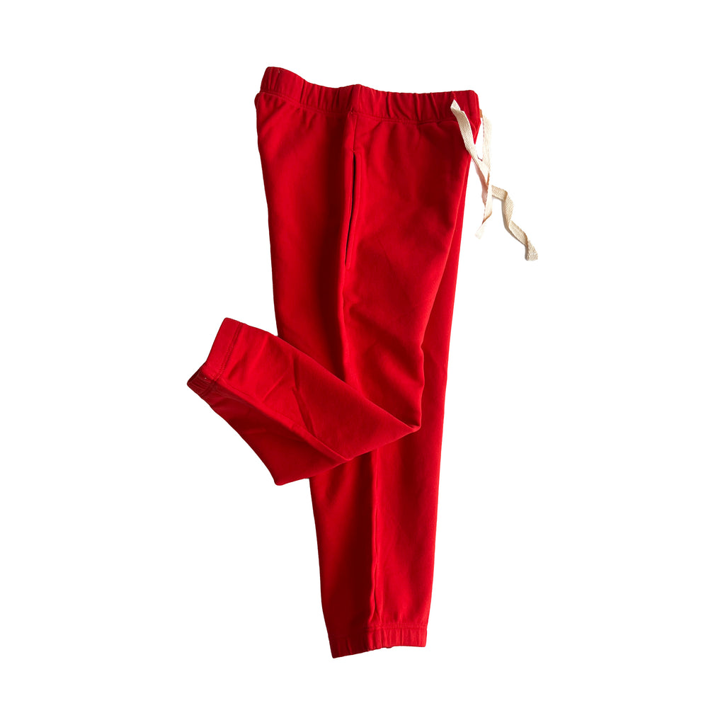 Toadstool Red Kids Sweatpants by Mochi Kids