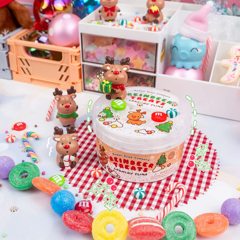 Reinder Treats Crunchy Slime by The Kawaii Company