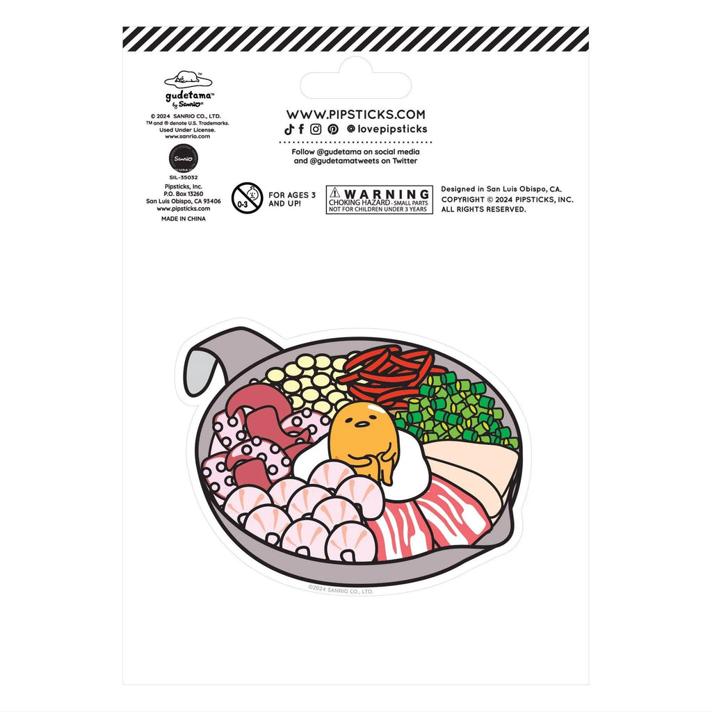 Gudetama Ramen Adventure Scratch 'n Sniff Stickers by Pipsticks