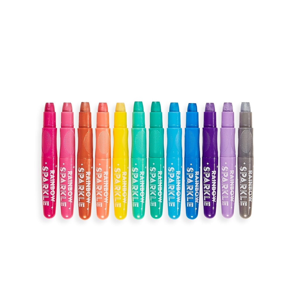 Rainbow Sparkle Watercolor Gel Crayons by Ooly