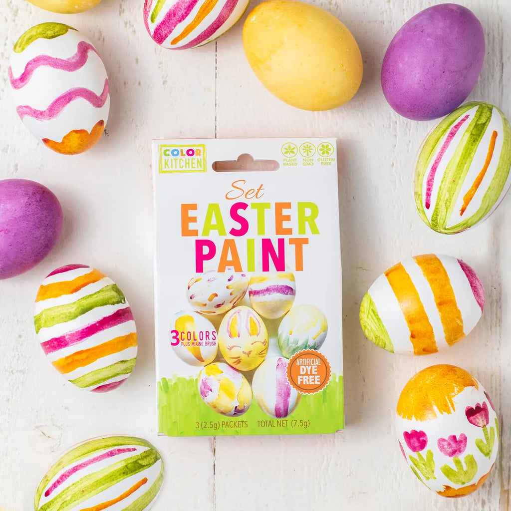 Magic Color Scratch Easter Eggs with Stencils – 12 Pc.