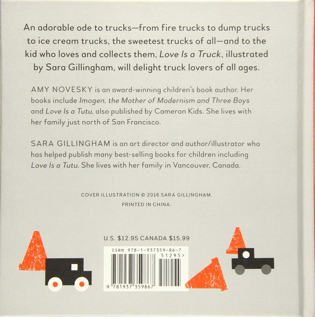 Love is a Truck by Amy Novesky and Sara Gillingham